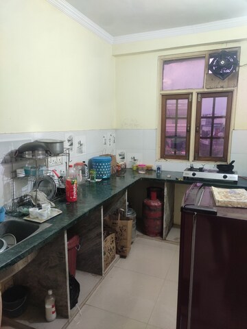 Kitchen in 2 BHK Builder Floor at Khurram Nagar – for Rent