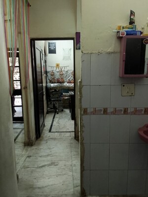 Building Lobby in 2.5 BHK Builder Floor at Ramesh Nagar – for Sale