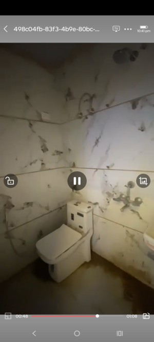 Bathroom in 2 BHK Builder Floor at Lucky The Palm Valley, Sector 1 Greater Noida – for Sale