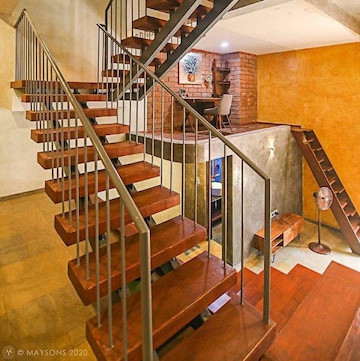 Staircase in 4 BHK Villa at Maysons Udbhava, Jakkuru – for Sale
