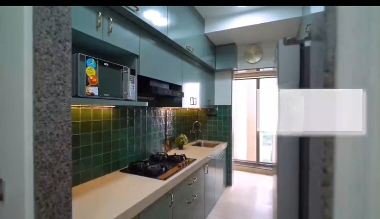 Kitchen, kanakia-silicon-valley 3 Bedroom 958 Sq.Ft. Apartment In Powai Mumbai 8917507