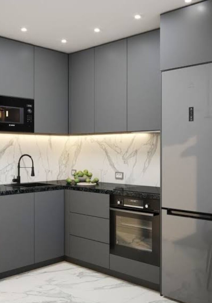 Kitchen, himgiri-apartments 1 Bedroom 450 Sq.Ft. Builder Floor In Govindpuri Delhi 8917584