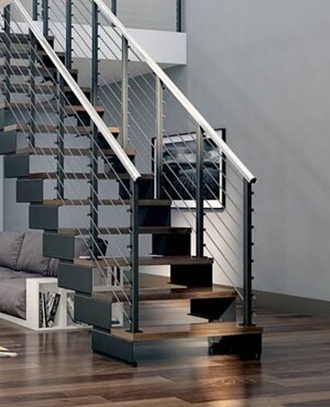 Staircase in 1 BHK Builder Floor at Himgiri Apartments, Govindpuri – for Sale