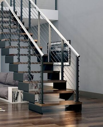 Staircase in 1 BHK Builder Floor at Himgiri Apartments, Govindpuri – for Sale