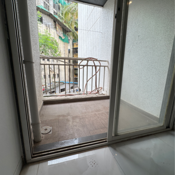Balcony in 2 BHK Apartment at Ashapura Aditya Heights, Sbi Colony – for Sale