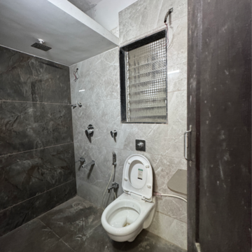 Bathroom in 2 BHK Apartment at Ashapura Aditya Heights, Sbi Colony – for Sale