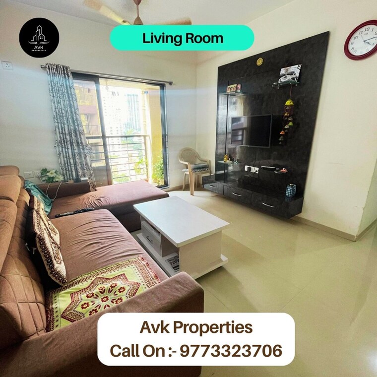 Living Room, jagdale-velvet 2 Bedroom 530 Sq.Ft. Apartment In Shastri Nagar Thane 8917589