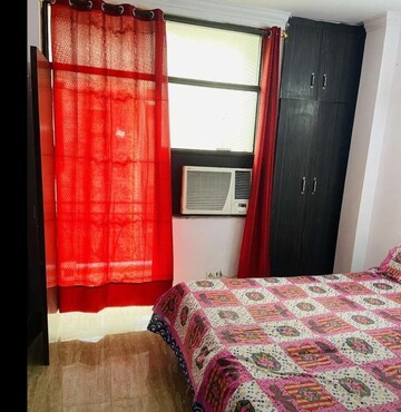 Bedroom in 1 BHK Builder Floor at Khirki Extension – for Rent
