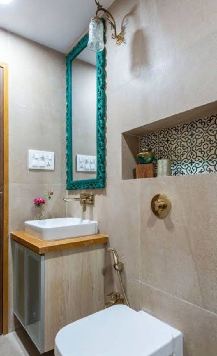 Attached Bathroom, saket 2 Bedroom 820 Sq.Ft. Builder Floor In Saket Delhi 8917597