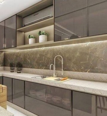 Kitchen in 2 BHK Builder Floor at Saket – for Rent