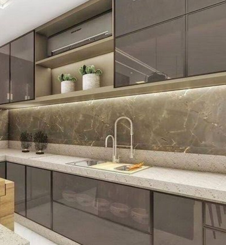 Kitchen, saket 2 Bedroom 820 Sq.Ft. Builder Floor In Saket Delhi 8917597