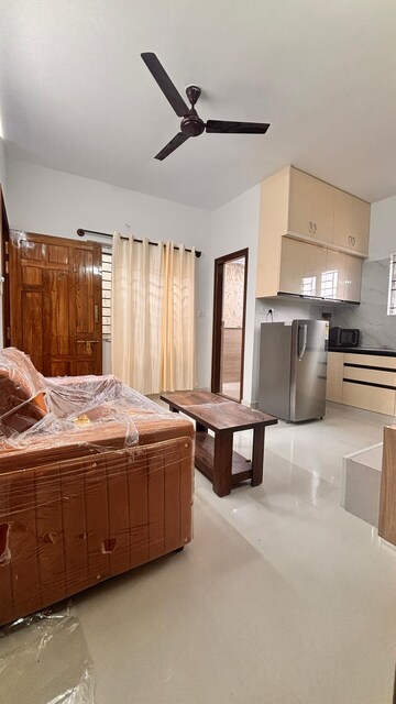 Master Bedroom in 1 BHK Builder Floor at Kodihalli – for Rent