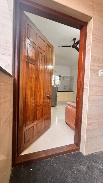 Master Bedroom in 1 BHK Builder Floor at Kodihalli – for Rent