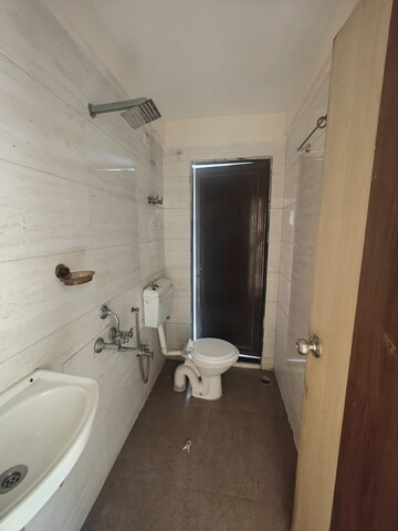 Bathroom in 2 BHK Apartment at Shivtej Ashiyana, Seawoods – for Rent