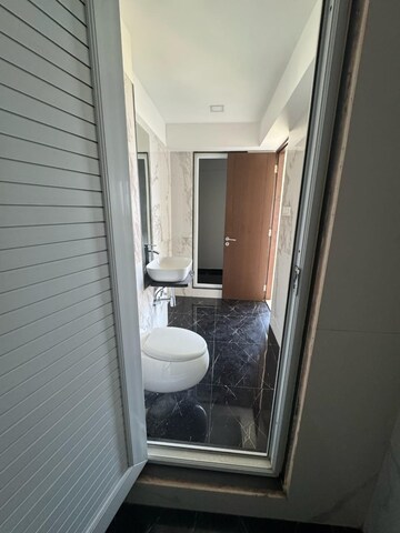 Building Lobby in 3 BHK Apartment at Ruparel Ariana, Parel – for Rent