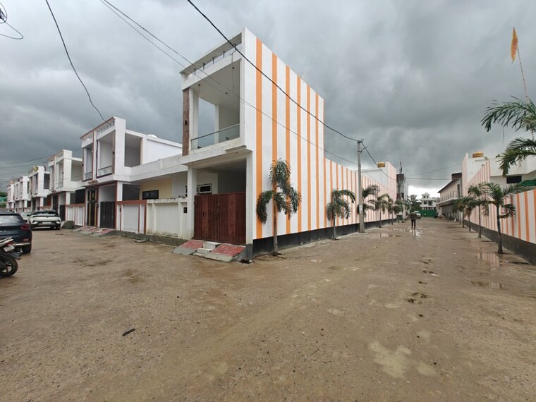 Exterior View, vasundhara-ryt-homes 3 Bedroom 1050 Sq.Ft. Independent House In Jankipuram Extension Lucknow 8601837