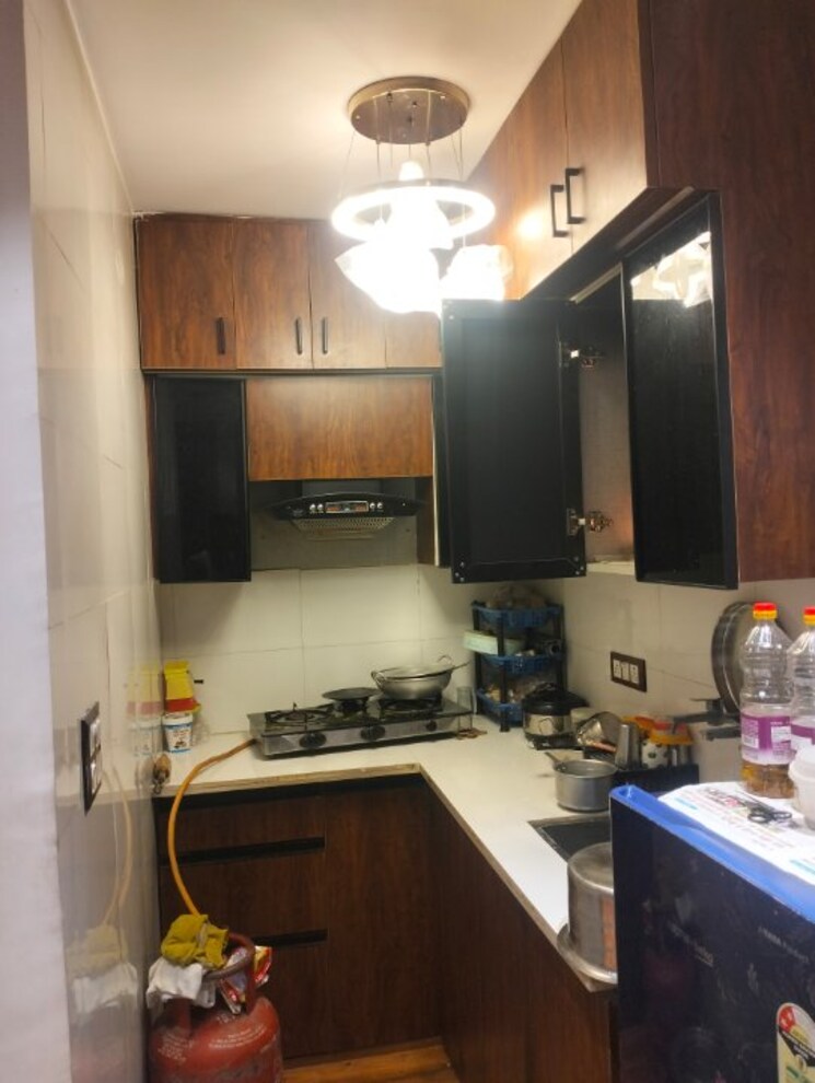 Kitchen, mohan garden 2 Bedroom 445 Sq.Ft. Builder Floor In Mohan Garden Delhi 8917751