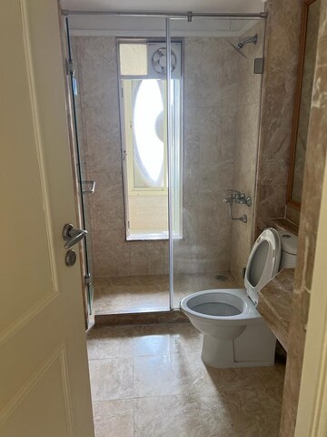Bathroom in 3 BHK Apartment at Hiranandani Heritage Tower, Powai – for Rent