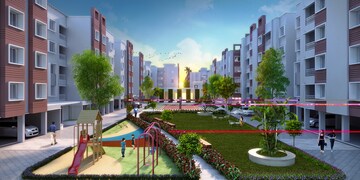 3 BHK Apartment – Exterior View View at Ranidanga - for Sale