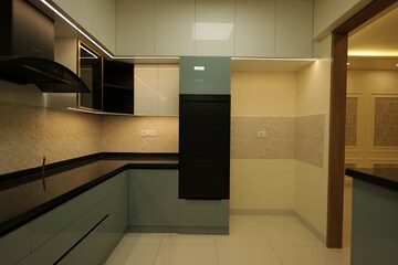 Kitchen in 2.5 BHK Apartment at Salarpuria Sattva Exotic, Kogilu – for Rent