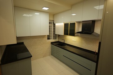 Kitchen in 2.5 BHK Apartment at Salarpuria Sattva Exotic, Kogilu – for Rent