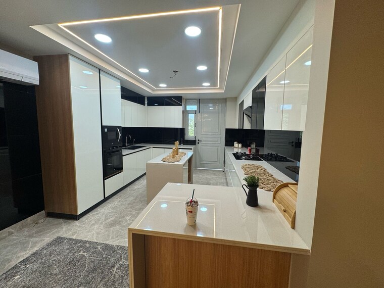 Kitchen, emaar-sco 4 Bedroom 502 Sq.Ft. Builder Floor In Sector 65 Gurgaon 8917943