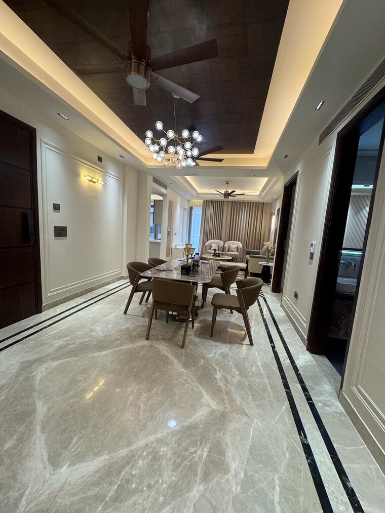 Living Room, unitech-arcadia 4 Bedroom 270 Sq.Yd. Builder Floor In South City 2 Gurgaon 8917975