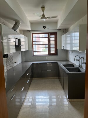 Kitchen in 3 BHK Builder Floor at TDI The Retreat, Sector 89 – for Sale