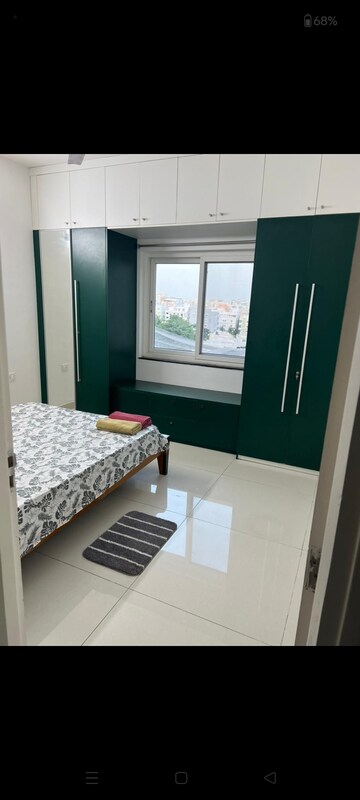 Bedroom in 2.5 BHK Apartment at Salarpuria Sattva Magnus, Jubilee Hills – for Rent