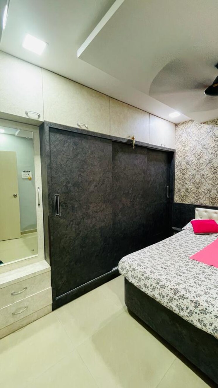 Bedroom, kasarvadavali 2 Bedroom 600 Sq.Ft. Apartment In Kasarvadavali Thane 8918163