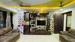 Living Room in 2 BHK Apartment at Kasarvadavali – for Sale