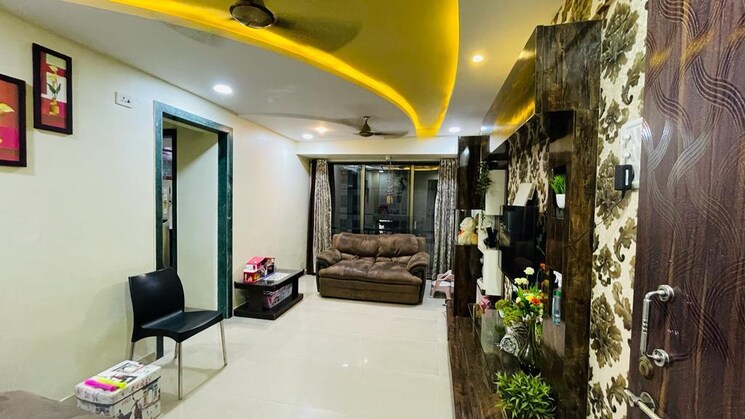 Living Room, kasarvadavali 2 Bedroom 600 Sq.Ft. Apartment In Kasarvadavali Thane 8918163