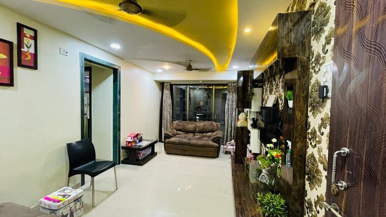 Living Room, kasarvadavali 2 Bedroom 600 Sq.Ft. Apartment In Kasarvadavali Thane 8918163