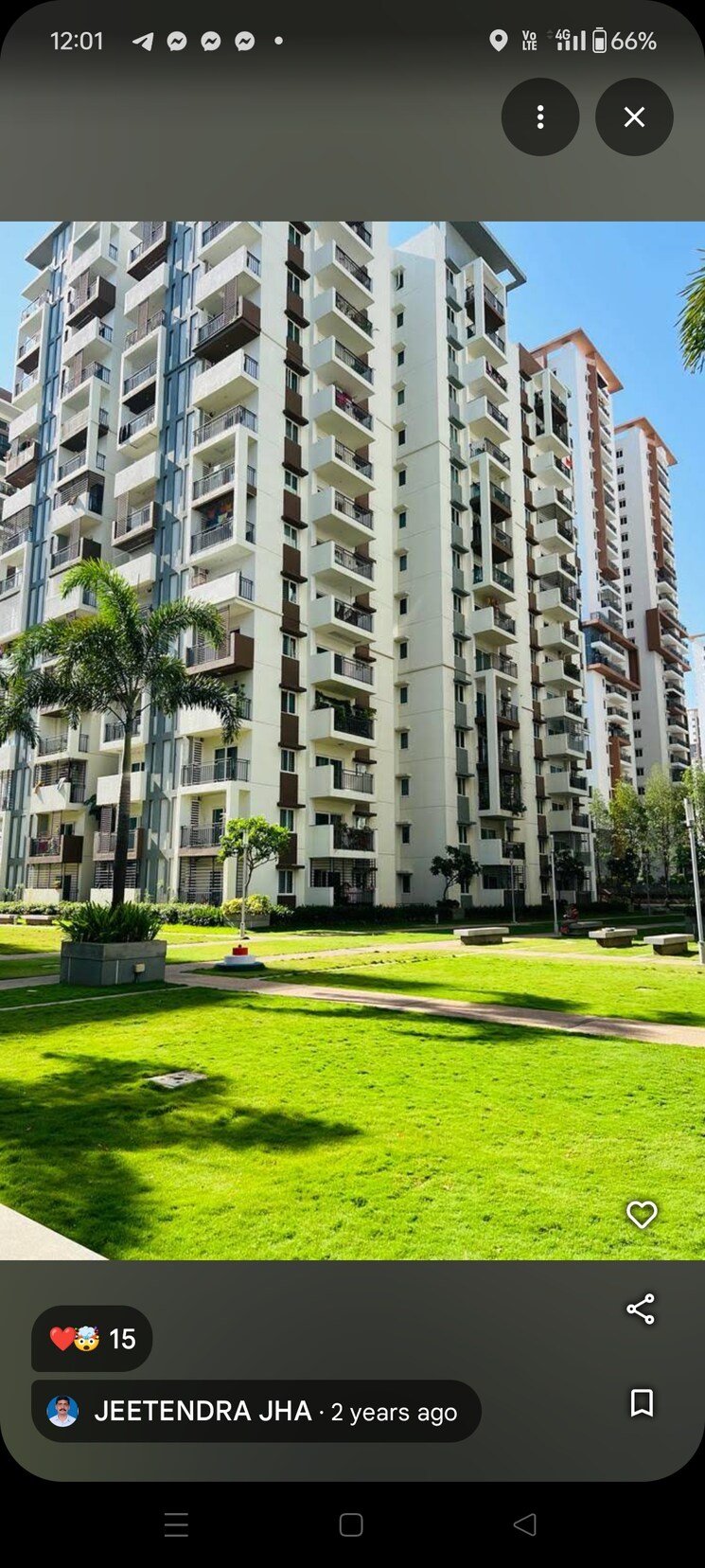 Exterior View, aparna-sarovar-zenith 3 Bedroom 1955 Sq.Ft. Apartment In Nallagandla Hyderabad 8918153