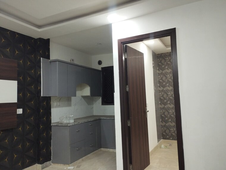 Kitchen, harit-vihar-rwa 2.5 Bedroom 550 Sq.Ft. Builder Floor In Burari Delhi 8918169
