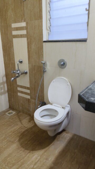 Bathroom in 2 BHK Apartment at Vilas Javdekar Yashwin Anand, Sus – for Rent