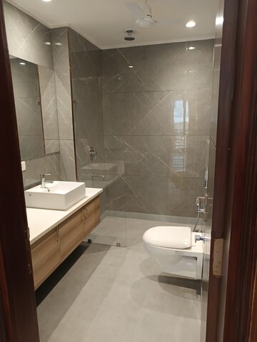 Bathroom in 3 BHK Builder Floor at Defence Colony – for Rent