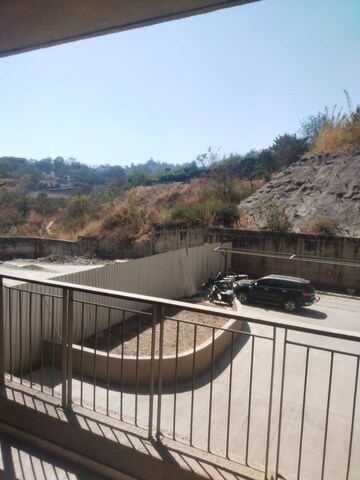 Balcony in 2 BHK Apartment at Bhugaon – for Rent