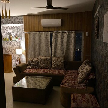 Living Room in 2 BHK Apartment at Shri Radha Sky Gardens, Bhangel – for Rent