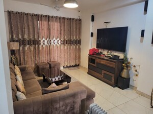 Living Room in 3 BHK Apartment at Emaar Palm Hills, Sector 77 – for Sale