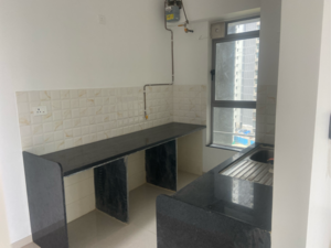 Kitchen in 3 BHK Apartment at Kalpataru Immensa E, Kolshet Industrial Area – for Sale