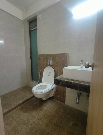 Bathroom in 2 BHK Apartment at Rajesh Raj Infinia, Malad West – for Rent