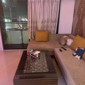 Living Room in 3 BHK Apartment at Kanakia Space Samarpan Exotica, Magathane – for Sale