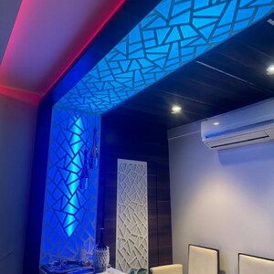 Living Room in 3 BHK Apartment at Kanakia Space Samarpan Exotica, Magathane – for Sale