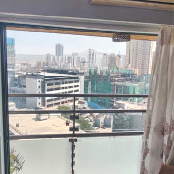 Balcony in 3 BHK Apartment at Kanakia Space Samarpan Exotica, Magathane – for Sale
