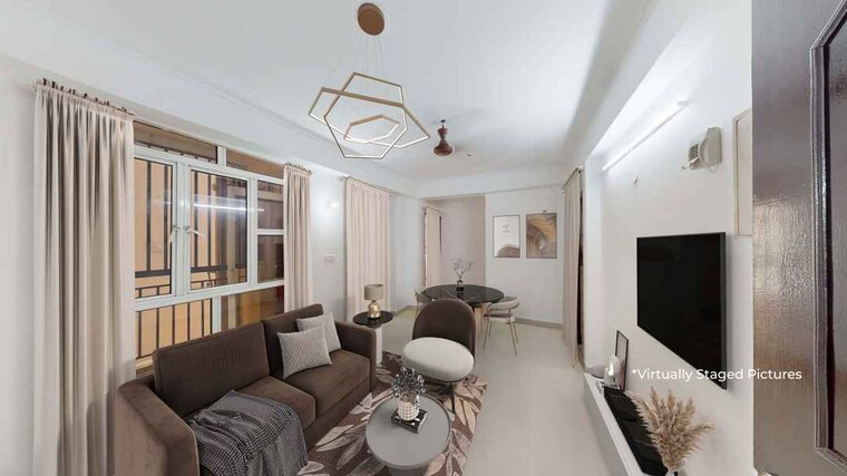 Master Bedroom, ascent-savy-ville-de 2 Bedroom 1144 Sq.Ft. Apartment In Raj Nagar Extension Ghaziabad 8918355