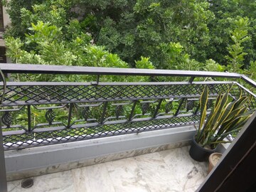 Balcony in Studio Builder Floor at Jangpura – for Rent
