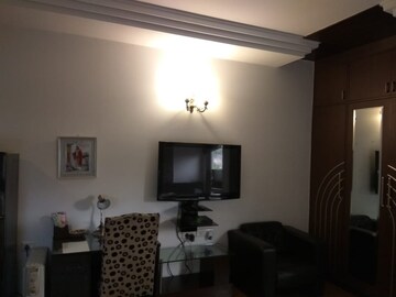 Living Room in Studio Builder Floor at Jangpura – for Rent