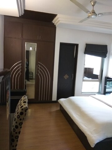 Living Room in Studio Builder Floor at Jangpura – for Rent