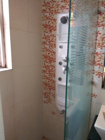 Bathroom in Studio Builder Floor at Jangpura – for Rent